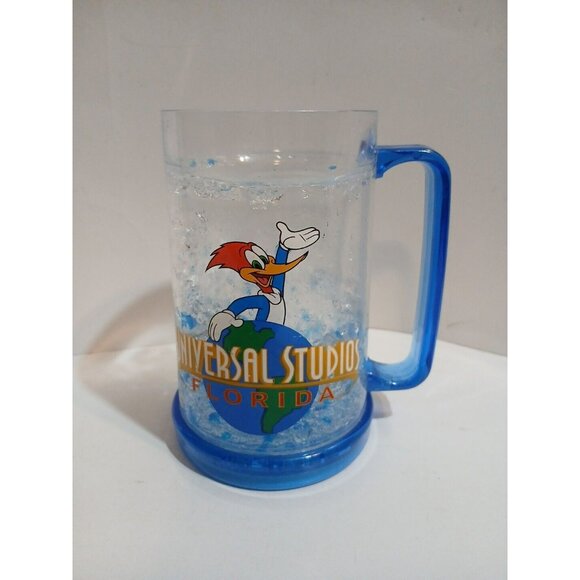 Woody Woodpecker Universal Studios Florida Ice Freezer Cup Mug - Picture 1 of 14